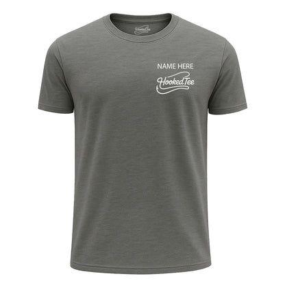 Custom Here Fishy Fishy Fishy T-Shirt, Funny Fishing Shirt for Men
