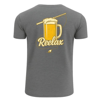 Funny Fishing T Shirts, Reelax Fishing