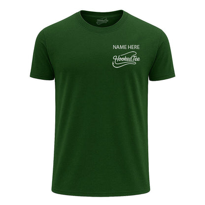 Funny Fishing T-Shirt, Fishivore Dinosaur with Big Catch